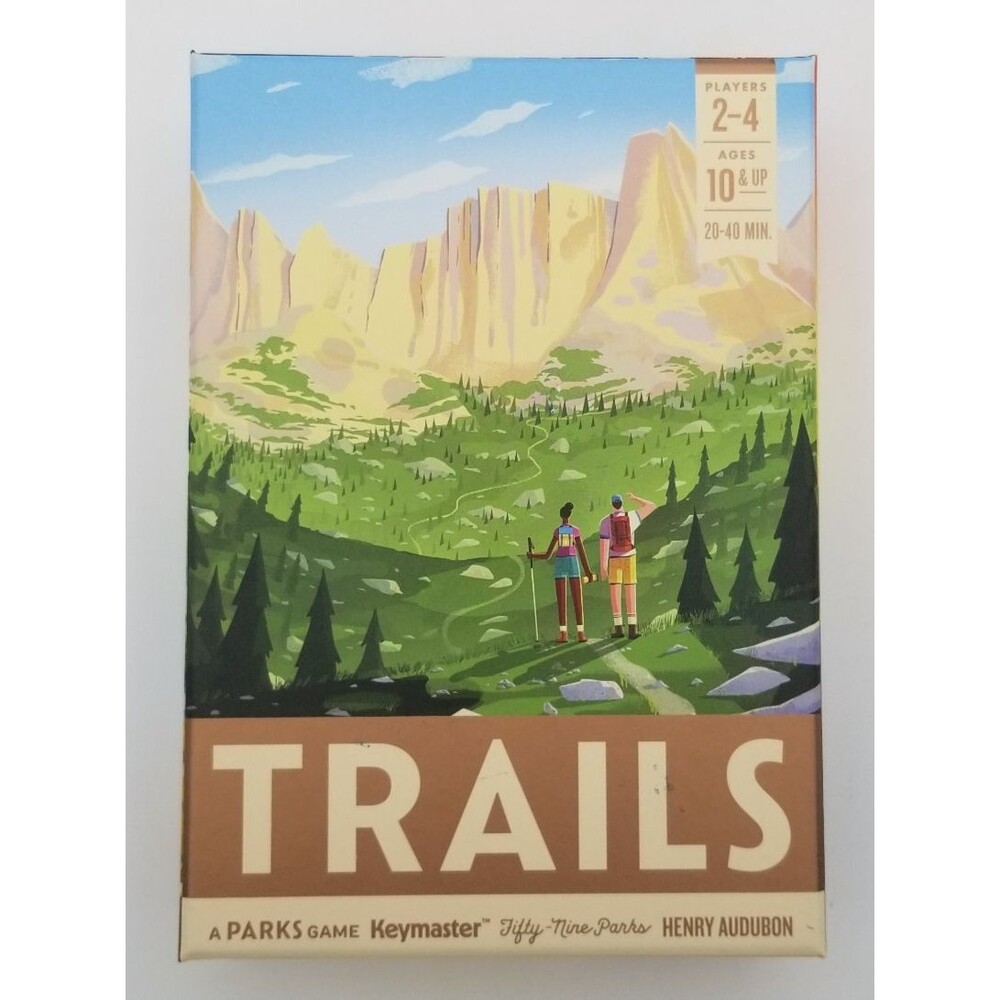 Trails: A Parks Game by Keymaster Hiking Outdoors a Strategy Game